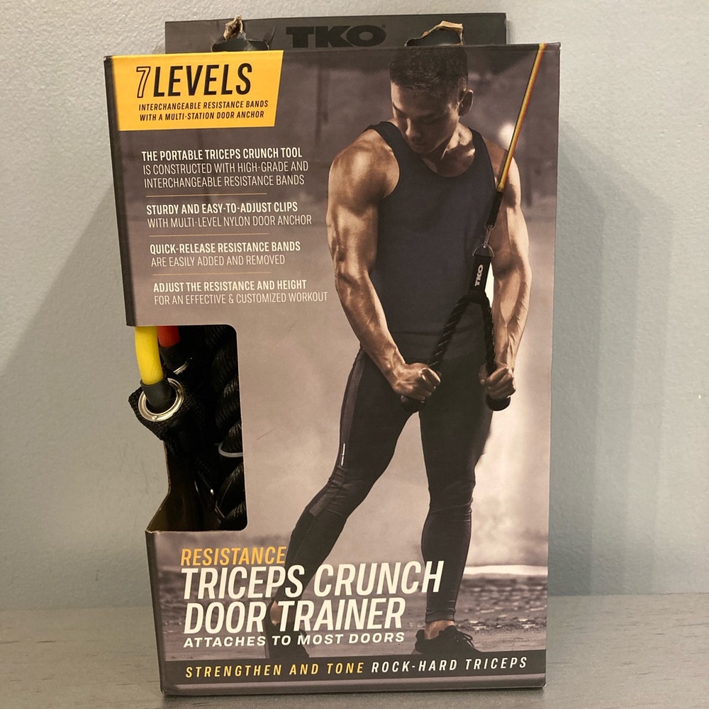 TKO Resistance Band Exercise over the door trainer
